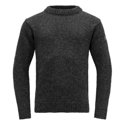 Abbildung von Devold Nansen Sweater Crew Neck, XXL, Anthracite 940A