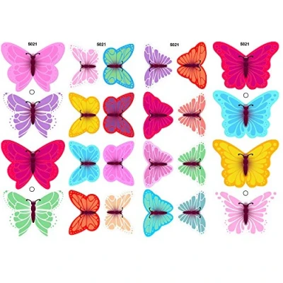 Abbildung von Essbare Schmetterlinge: 24 gemischte Farben &amp; Designs/ Edible Wafer Butterflies: Fabulous Mixed Design Butterflies