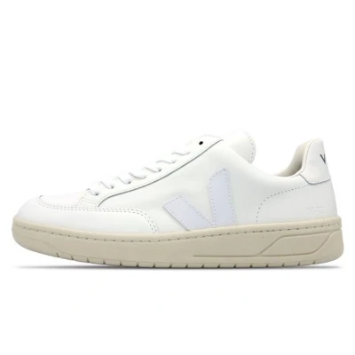 Abbildung von Veja &quot;V12&quot; Sneaker low weiss, Damen, Größe: 36, Weiss Leder