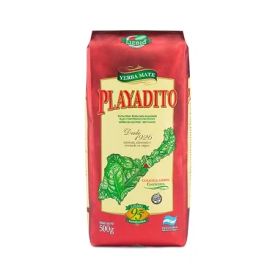 Abbildung von Playadito Yerba Mate Tee 500g Despalada loose leaf Sin Palo 0,5kg