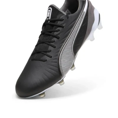Abbildung von Puma KING Ultimate FG/AG Fußballschuh Nocken, Herren, Größe: 39, Black/white/cool dark gray Schuhe