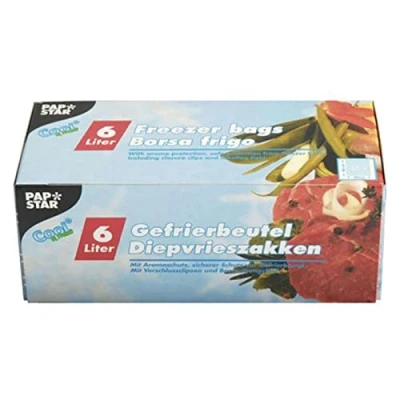 Abbildung von PAPSTAR Gefrierbeutel 14159 transparent 6,0 l