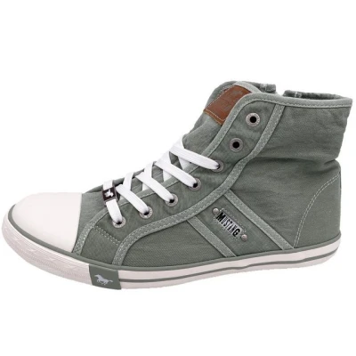 Abbildung von Mustang Sneaker high, Damen, Größe: 37, Pastellgrün Schuhe