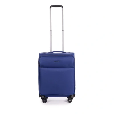 Abbildung von Stratic Light+ Koffer S dark blue mit 4 Rollen Weichgepäck