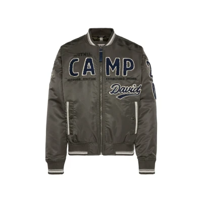 Abbildung von CAMP DAVID Blouson mit großem Frottee Logo