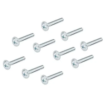 Abbildung von Gedotec Möbelschrauben M4 Stahl verzinkt H10644 100 Stück Griffschrauben für Möbelgriffe Möbelverbinder x 25 mm Gewindeschrauben Möbelgriffschrauben Verbindungsschrauben Schränke