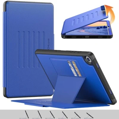 Abbildung von TECHGEAR Enduro Schutzhülle für Samsung Galaxy Tab A9 Plus 27,9 cm (11 Zoll) (SM X210 / SM X215), robust und robust, starker Magnetverschluss, automatische Sleep/Wake Fun