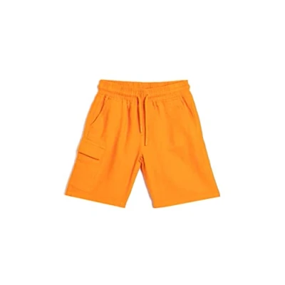 Abbildung von Koton Boys Linen Shorts Drawstring Pocket Detail