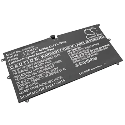 Abbildung von vhbw Akku Ersatz für Lenovo L15M4P20 Notebook (6900mAh, 7,4V, Li Polymer)