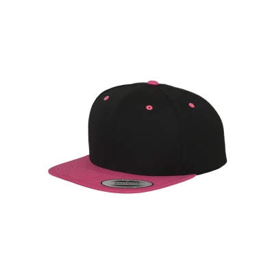 Abbildung von Flexfit Classic Snapback 2TONE Cap, Größe: One Size, Black/purple