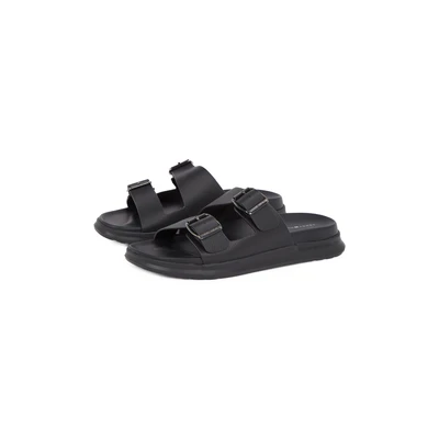 Abbildung von Tommy Hilfiger Density Hausschuh, Herren, Größe: 45, Black Schuhe