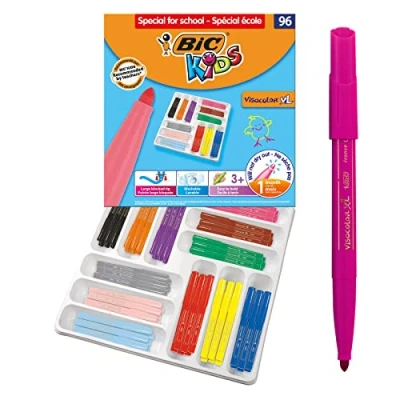Abbildung von BIC KiDS Visa Couleur XL Schulset Klassensatz, 96 teilig