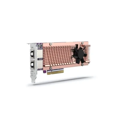 Abbildung von QNAP Card QM2, M.2, PCIe, RJ 45, Niedriges Profil, PCIe 4.0, NAS / Storage server