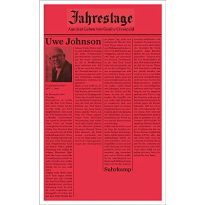 Abbildung von Jahrestage 2.: Aus dem Leben von Gesine Cresspahl (suhrkamp taschenbuch)