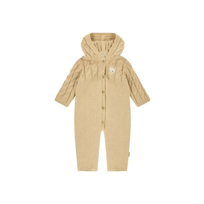 Abbildung von Steiff Langarm Wellness Jumpsuit für Kinder, Größe: 68, Sesame