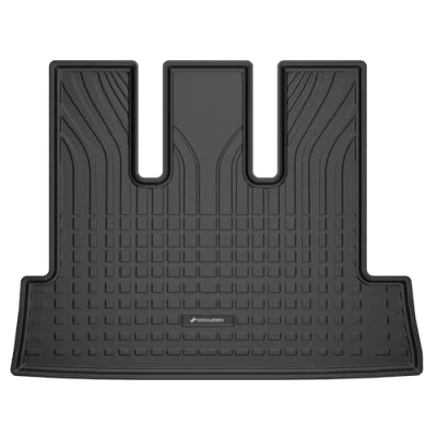 Abbildung von WALSER Premium Kofferraumwanne kompatibel mit Mercedes Benz EQV (W447) 06/2020 Heute, 100% passgenaue Kofferraum Schutzmatte Made in EU, robuste Antirutschmatte Auto,