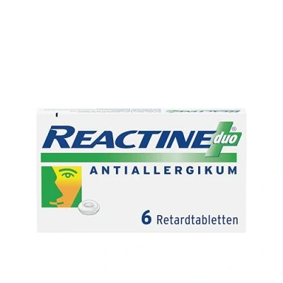 Abbildung von Reactine duo Allergietabletten 6 St