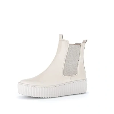Abbildung von Gabor Chelsea Plateaustiefelette, Damen, Größe: 39, Beige Schuhe