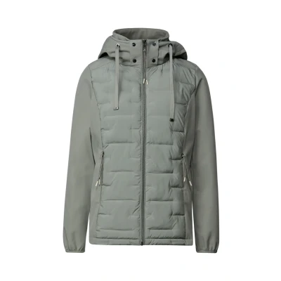 Abbildung von Street One Damen 2005332 Strukturmix Softshelljacke, Fresh Sage, 38
