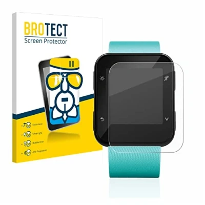 Abbildung von BROTECT Schutzglas für Garmin Forerunner 35/30 Schutzfolie Panzer Folie Glas [Extrem Kratzfest 9H, Anti Fingerprint, Ultra Transparent]