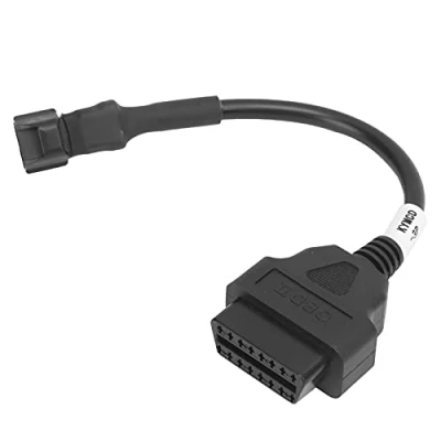 Abbildung von Tbest Obd2 Diagnosekabel Kymco,Motorrad Diagnosekabel,Obd2 Gut Leitender Motorrad Diagnoseadapter Für Kymco 3Pin
