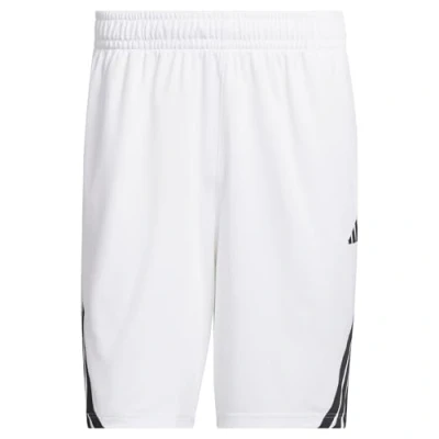 Abbildung von adidas Performance Stripes Short kurze Sporthose, Herren, Größe: Mx7&quot;, White/black