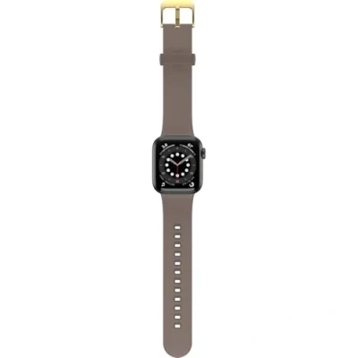 Abbildung von OtterBox All Day Uhrenarmband für Apple Watch Series 10/9/8/7/6/SE 2. gen/SE 1. gen/5/4 40mm/41mm/42mm, weiches, angenehmes und strapazierfähiges Silikonband Watch, Hellbeige
