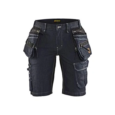 Abbildung von Blaklader 799211418999C32 X1900 Stretch Damen Handwerker Shorts, Marineblau/Schwarz, Größe C32