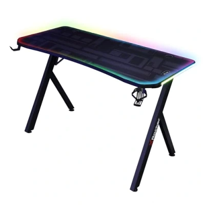 Abbildung von X Rocker Gamingtisch Lumio RGB Gaming Schreibtisch mit Beleuchtung &amp; App Steuerung
