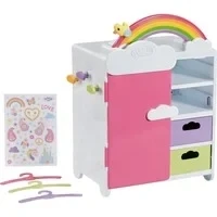 Abbildung von Baby Born Puppenkleiderschrank Regenbogen, mit Licht und Soundeffekt