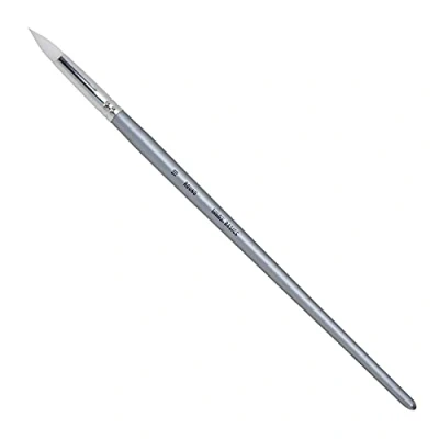 Abbildung von Liquitex 6921010 Basics Pinsel, Synthetikpinsel für Acrylfarben, langlebig, robust und formstabil Rundpinsel Nr. 10