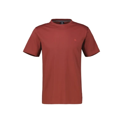Abbildung von LERROS Kurzarmshirt, mit Logostickerei auf der Brust