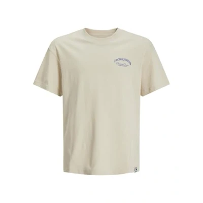 Abbildung von Jack &amp; Jones Junior Jjebrandes Relaxed TEE JNR Tshirt print für Kinder, Größe: 128, Moonbeam