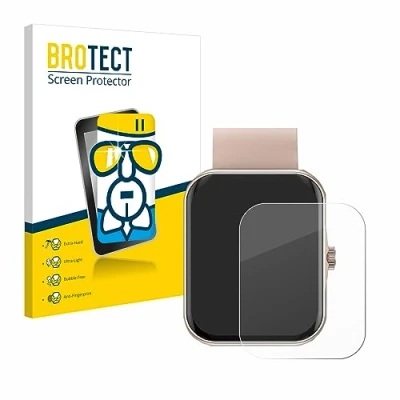 Abbildung von BROTECT Schutzglas für Mutoy Smartwatch 1.83&quot; Schutzfolie Panzer Folie Glas [Extrem Kratzfest 9H, Anti Fingerprint, Ultra Transparent]