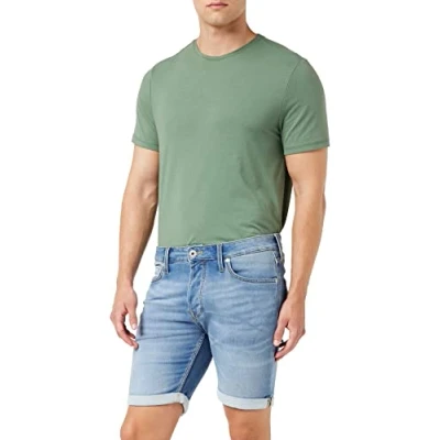 Abbildung von Jack &amp; Jones Jeansshorts Herren SHORTS JJIRICK JJICON GE 306