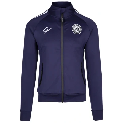 Abbildung von Gorilla Wear Stratford Trainingsjacke, Herren, Größe: XXL, Blue