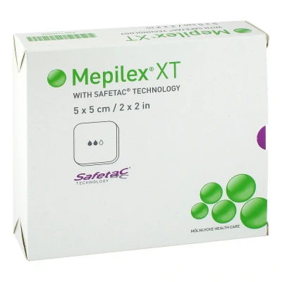 Abbildung von Mepilex Xt 5x5 cm Schaumverband