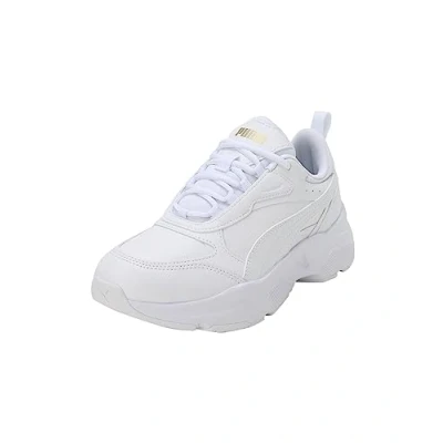 Abbildung von Puma Cassia SL Sneakers Damen Schuhe White/Gold Größe: 40