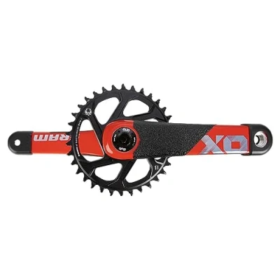 Abbildung von SRAM Corporation Europe X01 DH Kettenradgarnitur, Rot, 34 z