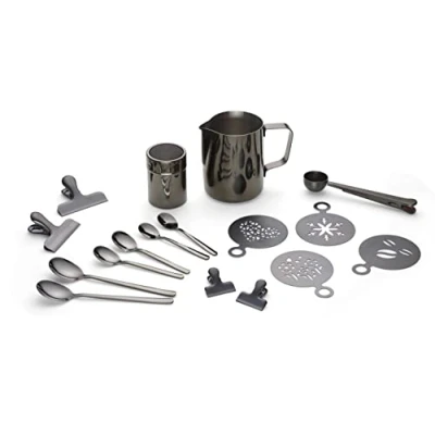 Abbildung von ECHTWERK Barista Set, (Set, 23 tlg.), Kaffeezubehör ideal für Cappuccino oder Latte Macchiato, tlg.