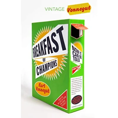 Abbildung von Breakfast of Champions: Discover this iconic novel from the brilliant space wanderer Kurt Vonnegut rejacketed in a new, witty series style. (Vintage classics)