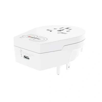 Abbildung von SKROSS World to USA USB C20PD Reiseadapter aus Euro, Australien, Großbritannien, USA, Japan, Brasilien und China C Lading 3A Fast Charger