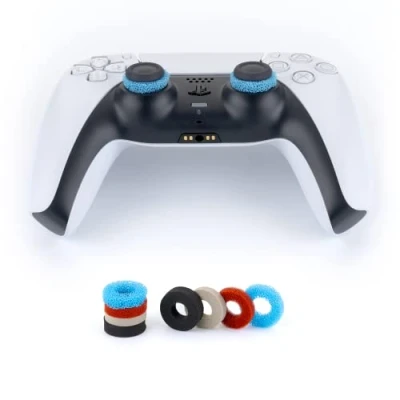 Abbildung von Lioncast Precision Rings Controller Stabilisierungsringe in 4 Stärken für Analogsticks/Thumbsticks Nintendo Switch, Xbox, Sony Playstation 5 (PS5), (PS4) 8 Ringe