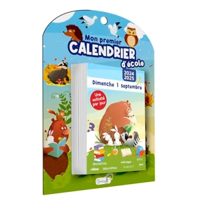 Abbildung von Mon premier calendrier d&#039;école 2024 2025: Une activité par jour