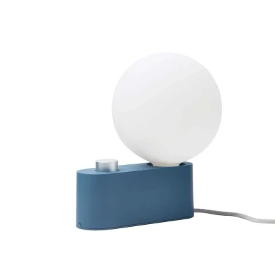 Abbildung von Tala Tischleuchte Alumina, Globe, dim to warm, saphirblau