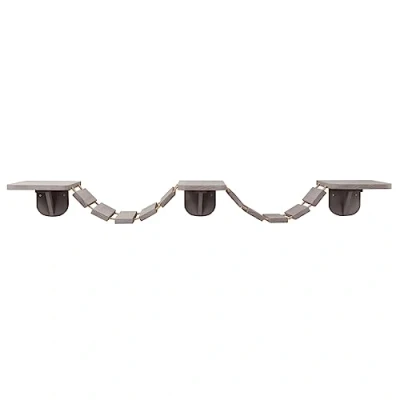 Abbildung von Trixie Steigleiter für Wandmontage, 150 cm, grau