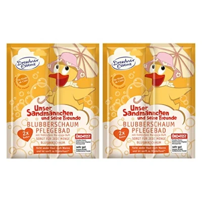 Abbildung von 2er Pack Dresdner Essenz Pflegebad Sandmännchen Maracuja Duft 2 x 60 g Badezusatz vegan