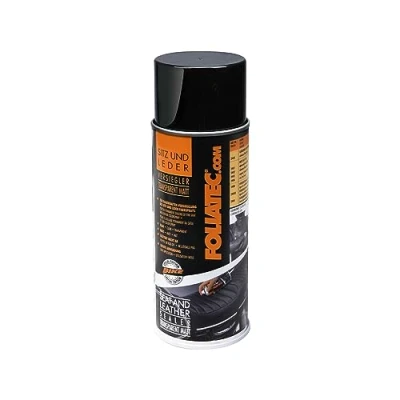 Abbildung von Foliatec Sitz und Leder Farbspray Versiegler Spray Versiegelung, Transparent Matt, 400 ml