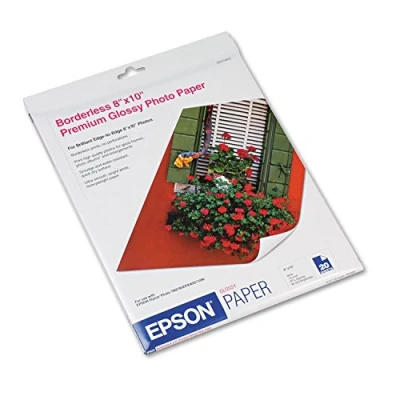 Abbildung von Premium Photo Paper, 68 lbs., High Gloss, 8 x 10, 20 Sheets/Pack