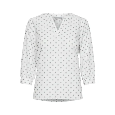 Abbildung von Fransa Frvadob 2 Blouse Bluse, Damen, Größe: Small, Navy blazer mix